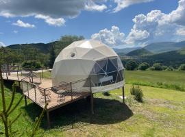 Masseria Monte Pizzi Glamping Dome, hotel v destinaci Cerreto