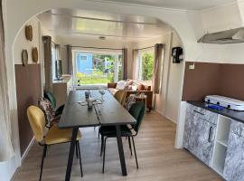 Tiny house naast Kniphorstbosch, hotel in Anloo