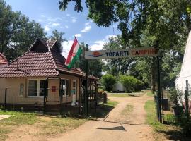 Tóparti Camping, hotell i Tiszafüred