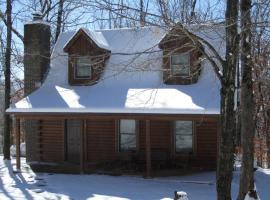 Hotel Foto: Cozy Log Cabin in the Ozark Woods