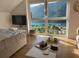 Vista apart Pluzine、プルジネのホテル