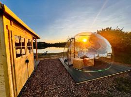 Hotel Foto: Beheiztes Bubble Tent am See - Sternenhimmel