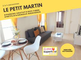 Hotel foto: Le Petit Martin ~T2 cosy ~ Netflix ~ Parking ~ Animaux bienvenus