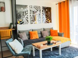 होटल की एक तस्वीर: Appartement nouveaux quartier Bologne à deux pas de Mosson, WiFi, climatisation et parking gratuit