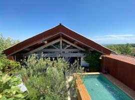 Hotel Foto: Grande Maison d'architecte avec toit terrasse, Piscine sans vis à vis et Sauna