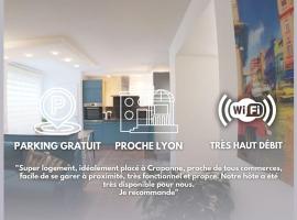 מלון צילום: bnbgônes -LE COSY CRAPONNOIS- Craponne Centre - Proche Lyon - Wifi