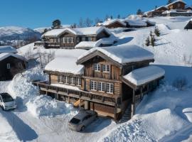 Sirdal Mountain Lodge, ski in-out、Sinnesのホテル