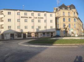 HOTEL DE LA GARE, ξενοδοχείο σε Bar-le-Duc