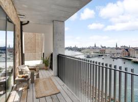 酒店照片: Sanders View Copenhagen - Stunning Two-Bedroom Apartment with harbor view