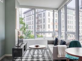 Фотографія готелю: Belltown 1br w gym pet area nr Pike Place SEA-585