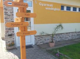 รูปภาพของโรงแรม: Gyarmati vendégház