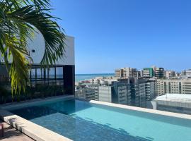 Hotel fotoğraf: Apto moderno com vista para o mar da Jatiúca