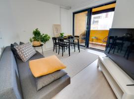 Hotel foto: Excellent location! In the city centre, stylish apartment 1 room, kitchen and balcony