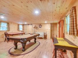 Hotel Photo: Serene Centre Hall Cabin with Stream On-Site!
