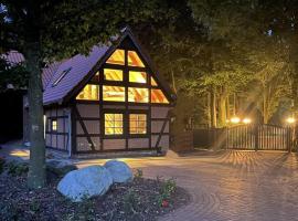 Hotel fotoğraf: Ferienhaus auf dem Gestüt Lohhof mit wenn gewünscht Kinderreiten