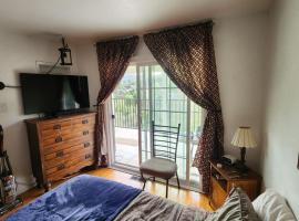 Hotel Photo: 2nd floor Room w Private Facilities Deck Views of Golden Gate Forest Tamalpais Valley WIFI Cable TV