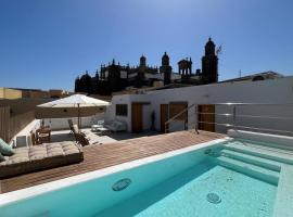 Hotel foto: C-10 Vegueta Apartment - Private Rooftop Pool