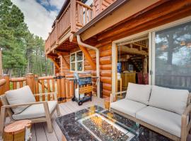 Фотография гостиницы: Rustic Ward Retreat with Deck and Mountain Views!