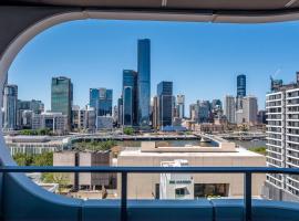 Hotel fotografie: South Brisbane City View 2 Bedroom Apartment With Parking