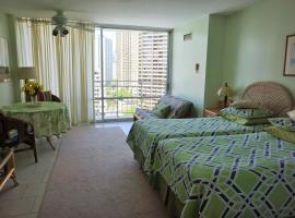 酒店照片: Waikiki Studio at Ilikai Marina - great apartment by the beach - see low end price!