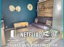 호텔 사진: Studio Colonial Checkpoint 2 étoiles Mennecy Netflix Fibre