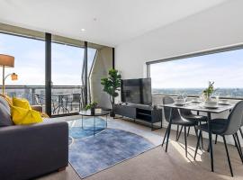 酒店照片: Breathtaking View - 2BR Apt in Melbourne CBD w Gym