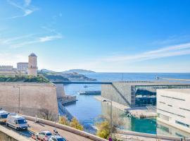 酒店照片: Bienvenue à Marseille : Vue sur le MUCEM et la Mer !