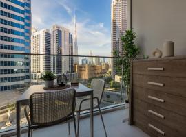 होटल की एक तस्वीर: Maison Privee - Premium Studio with Burj Khalifa View