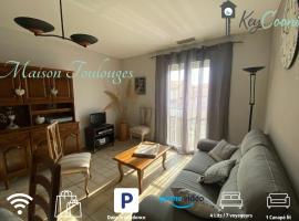 รูปภาพของโรงแรม: Maison Toulouges Climatisée - Proche Perpignan