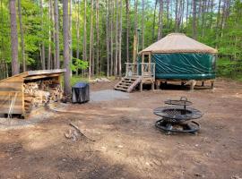 A picture of the hotel: Rufus III Yurt on the river