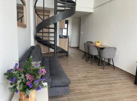 호텔 사진: Moderno dúplex tipo loft 1BR