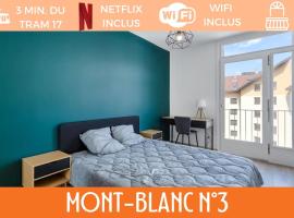 Hotel fotoğraf: ZenBNB / Mont-Blanc n°3 / Colocation / Tram 17