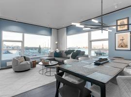 酒店照片: Sunny Central Reykjavík Apartment - Harbour View