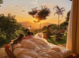 Cabana Canal do Infinito、ドミンゴス・マルチンスのホテル