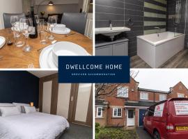 Hotel foto: DWELLCOME HOME Ltd Spacious 3 Double Bedroom Boldon Townhouse - see our site for assurance