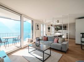 Hotel fotoğraf: Unique Gandria 3 by Quokka 360 - luxury two-bedroom apartment with a breathtaking view