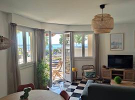 Ξενοδοχείο φωτογραφία: Cozy love nest with balcony and sea view