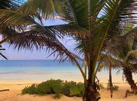 Playa Lakin-ha beachfront cabins, hotel in Tulum