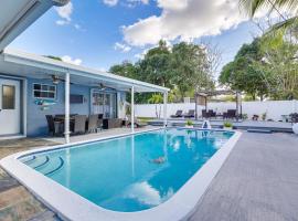 A picture of the hotel: Sun-Soaked Lauderdale Lakes Home with Private Pool!