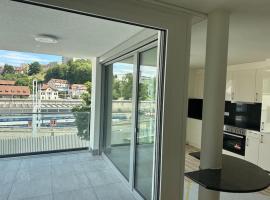 होटल की एक तस्वीर: Wohnung Neubau in Schaffhausen