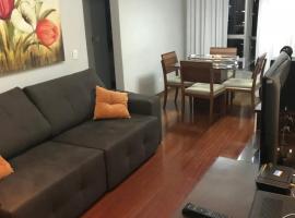 酒店照片: Apartamento em Belo Horizonte, Praça da Liberdade - Savassi, 71m2, 1 vaga de garagem