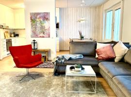 Hotel foto: Modern and cosy 3-bedroom apartment with private sauna, in trendy Kalasatama