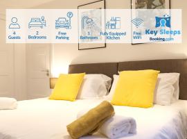 होटल की एक तस्वीर: Modern Two Bedroom By Keysleeps Short Lets Northampton With Free Parking Garden Contractor Leisure