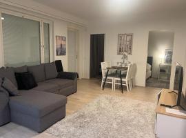 Hotel fotoğraf: Modern city apartment with Sauna nearby the Airport