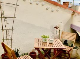 Hotel Photo: Joli studio avec terrasse-jardin sur les toits, coeur historique