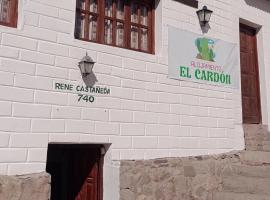 Alojamiento El Cardon Tilcara, hôtel à Tilcara