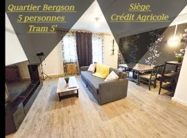 Hotel Photo: Le Bergson 3 chambres Stationnement gratuit