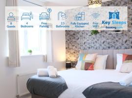 Gambaran Hotel: Large House By Keysleeps Short Lets Northampton M1 With Free Parking Contractors Leisure
