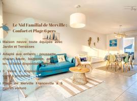 Hotel Photo: Le Nid Familial de Merville Maison neuve proche Plage 6 pers