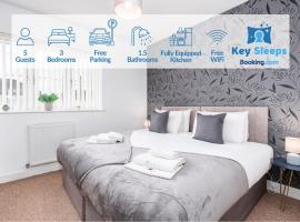 Hotel fotografie: Spacious Contractor House Leisure By Keysleeps Short Lets Derby With Free Parking